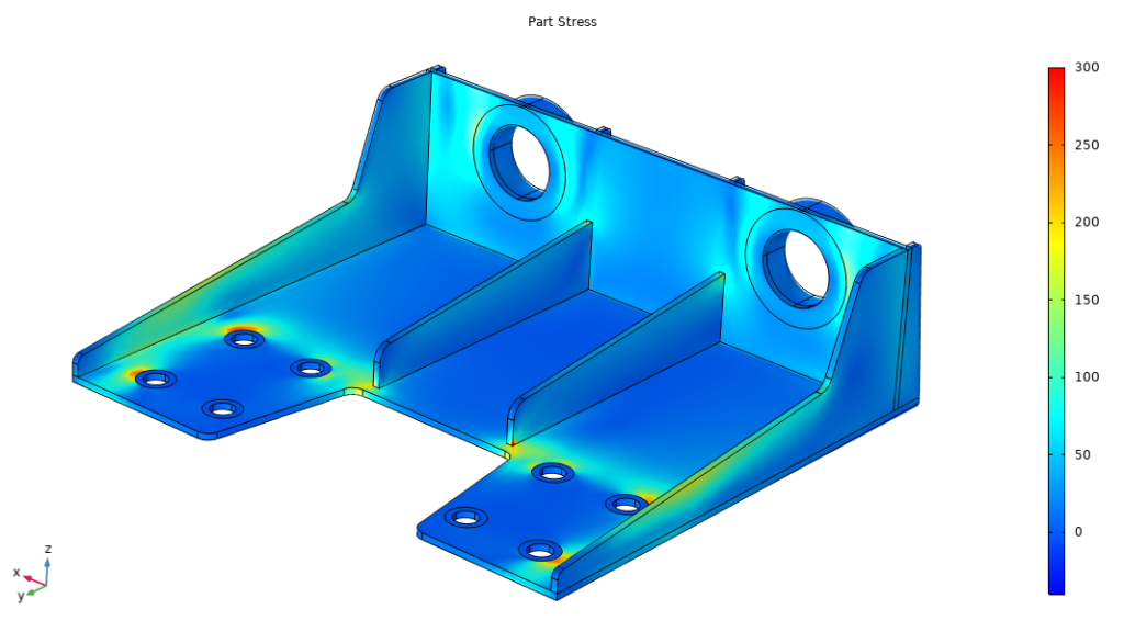 Part for electric car