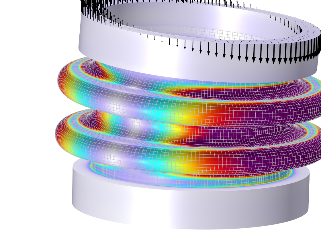 Thermal Stress analysis in a bellow