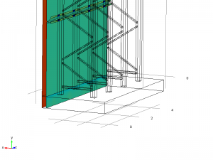 Bottom part construction panel ROMA